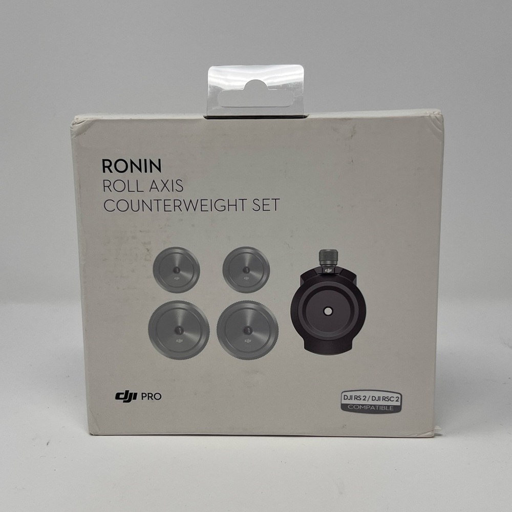NWT Ronin DJI R Roll Axis Counterweight Set for DJI RS 2 & RSC 2